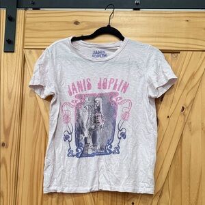 Lucky Brand Light Pink Graphic Tee
